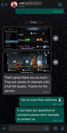 IPTV Swisse feedback 2